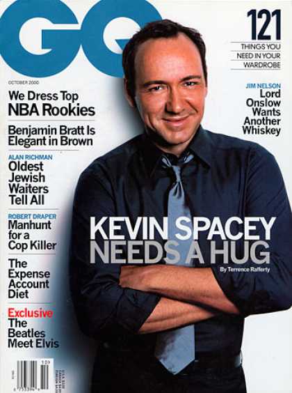 GQ - October 2000 - Kevin Spacey