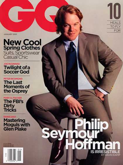 GQ - January 2001 - Philip Seymour Hoffman