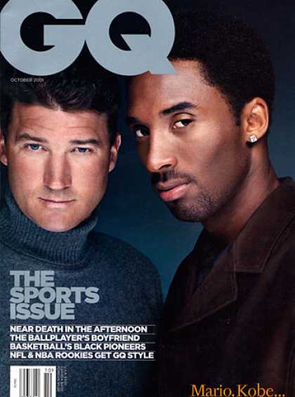 GQ - October 2001 - Mario, Kobe