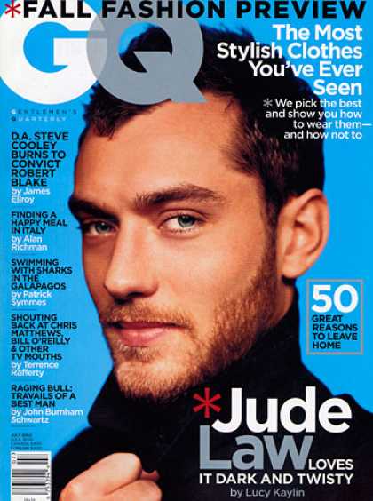 GQ - July 2002 - Jude Law