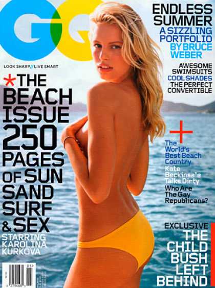 GQ - May 2004 - Karolina Kurkova