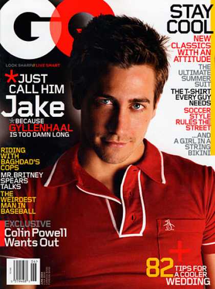 GQ - June 2004 - Jake Gyllenhaal