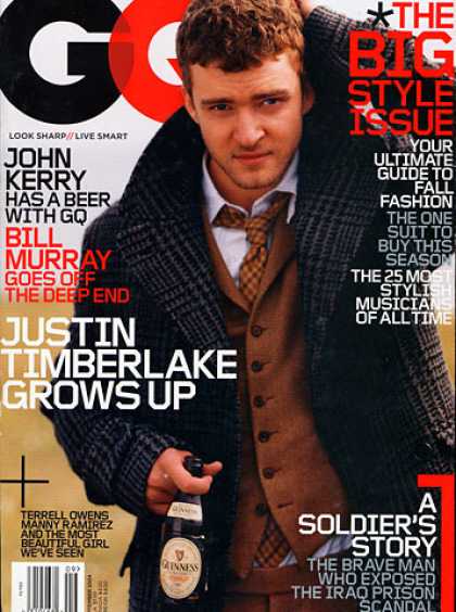 GQ - September 2004 - Justin Timberlake