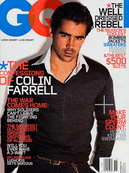 GQ - November 2004 - Colin Farrell