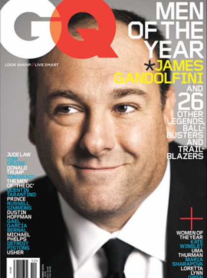 GQ - December 2004 - James Gandolfini