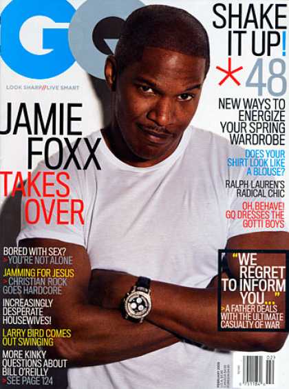 GQ - February 2005 - Jamie Foxx