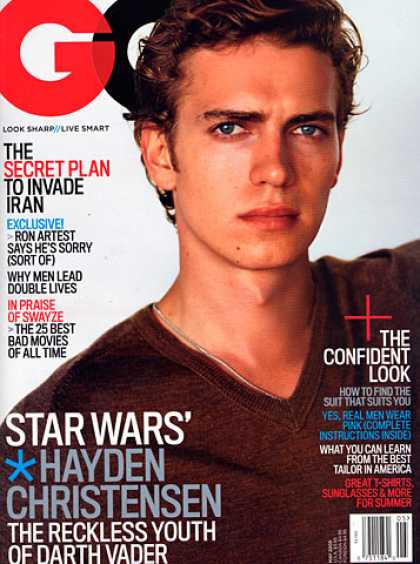 GQ - May 2005 - Hayden Christensen