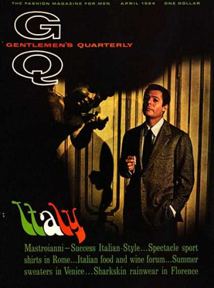 GQ - April 1964 - Italy
