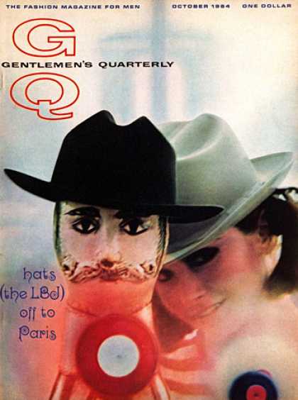 GQ - October 1964 - Hats off to Paris