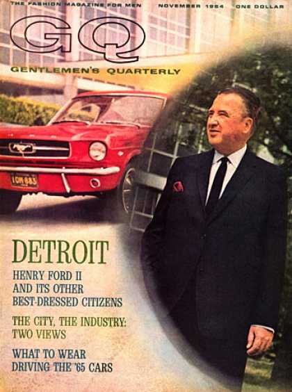 GQ - November 1964 - Detroit