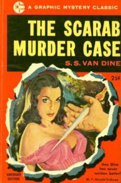 Graphic Books - The Scarab Murder Case -- Abridged - S.s. Van Dine