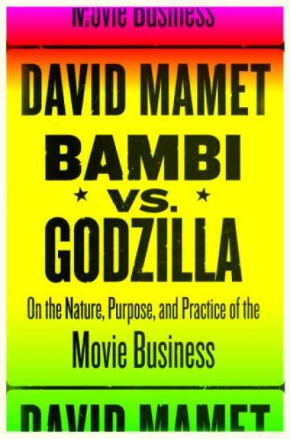 Greatest Book Covers - Bambi vs. Godzilla