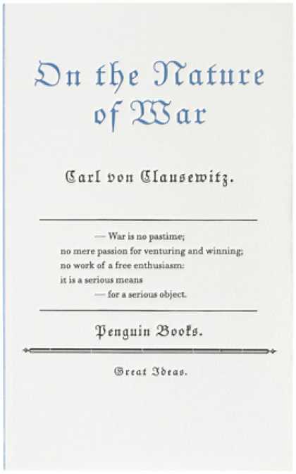 Greatest Book Covers - On The Nature of War