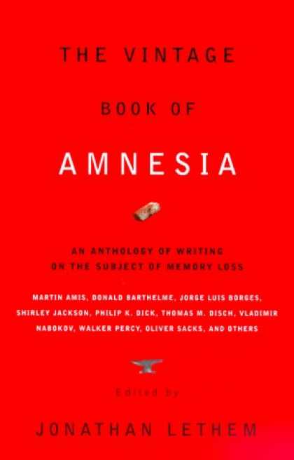 Greatest Book Covers - The Vintage Book of Amnesia
