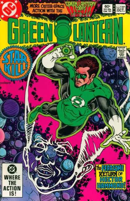 Green Lantern (1960) 157 - Star Kill - More Outer-space Action With The Green Lantern - Dc Where The Action Is - The Fearsome Return Of Hector Hammond - Green Lantern