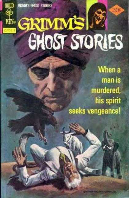 Grimm's Ghost Stories 35 - Spirit - Purple Turbin - Black Bird - Elephant - Snake