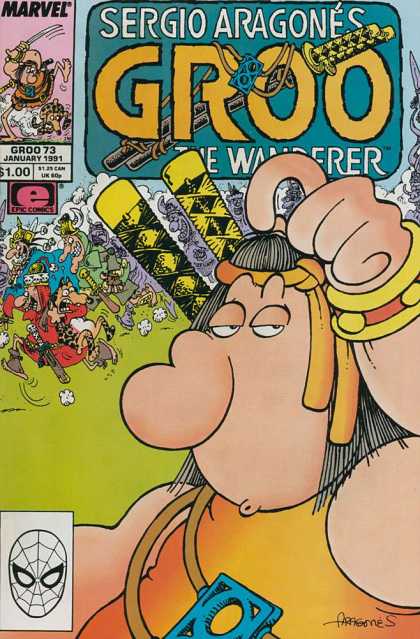 Groo the Wanderer 73 - Swords - Gold Bracelet - Epc - Sergio Aragones - January