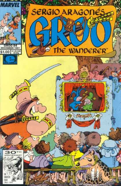 Groo the Wanderer 84 - Groo 84 - 100 - Sergio Aragones - Sword - Puppets