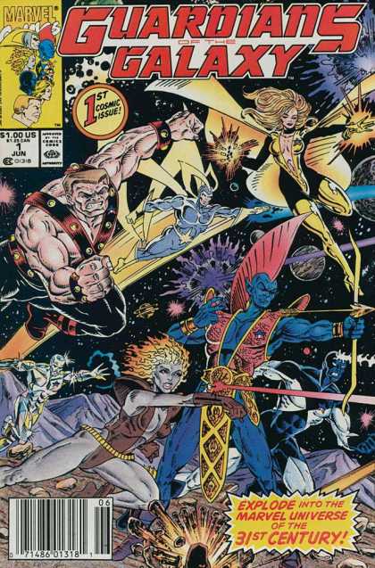 Guardians of the Galaxy 1 - Marvel - June - Blonde - Babe - Outer Space - Jim Valentino