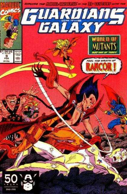 Guardians of the Galaxy 9 - Marvel - World Of Mutants - Rancor - 9 Feb - Approved By The Comics Code Authority - Jim Valentino