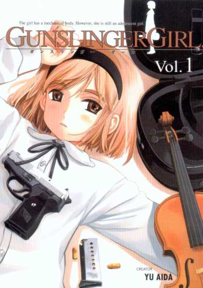 Gunslinger Girl 1 - Girl - Gun - Yu Aida - Bullet - Case