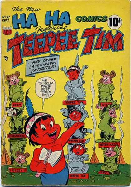 Ha Ha Comics 97 - Ha Ha - Comics - Teepee Tim - Kids - Fun