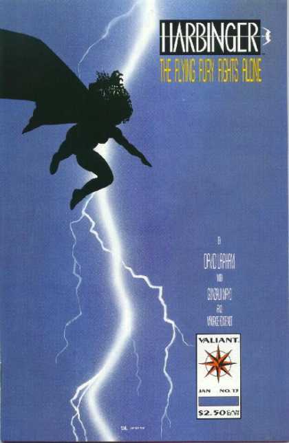 Harbinger 13 - The Flying Fury - Monster - Lightning - Valiant - David Upham - David Lapham