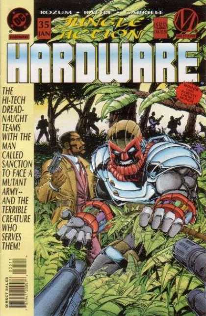 Hardware 35 - Dc - Superhero - Cyborg - Jungle - Terrorists