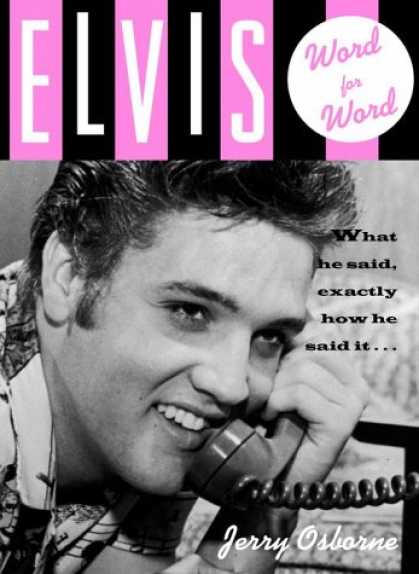 Harmony Books - Elvis : Word for Word