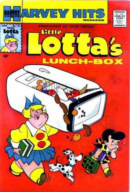 Harvey Hits 10 - Little Lotta - Lunch Box - Refridgerator - Obsesity - 10 Cent