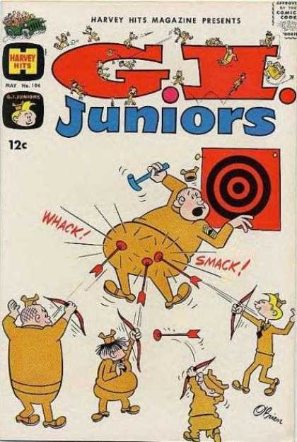 Harvey Hits 104 - Gi Juniors - 12 Cents - Bulls Eye - May - Hammer