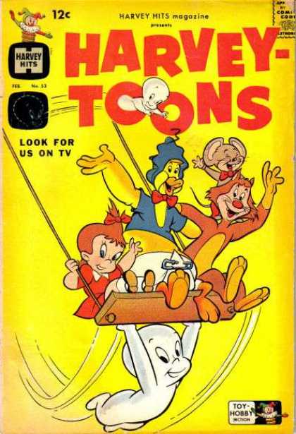 Harvey Hits 53 - Casper The Friendly Ghost - Baby Huey - Harvey -toons - Swinging - Good Times