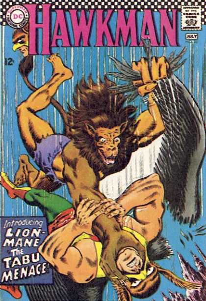 Hawkman 20 - Superman - Comics Code - Lion-mane - Tabu Menace - Superhero - Murphy Anderson, Steve Lieber
