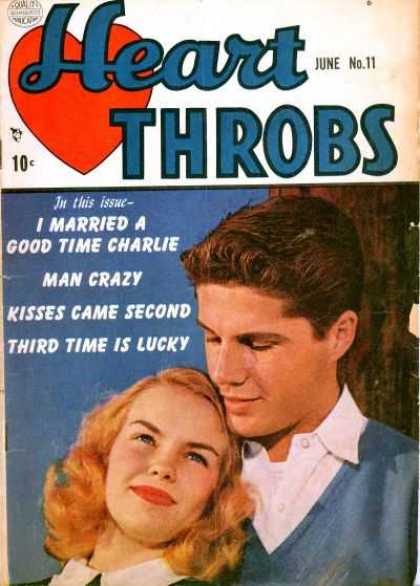 Heart Throbs 11 - Couple - Romance - Man Crazy - Love - Kisses Came Second