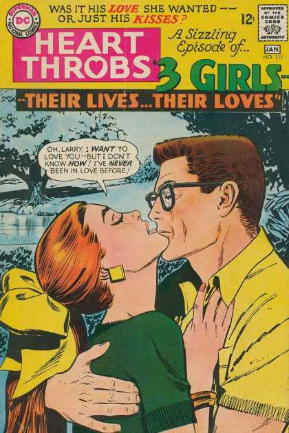 Heart Throbs 111 - 3 Girls - Loves - Larry - Glasses - Embrace