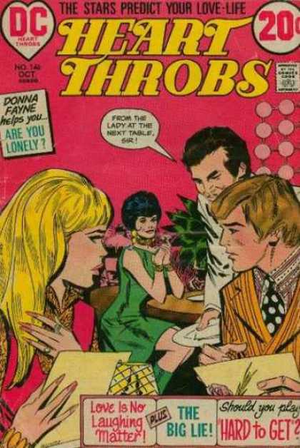 Heart Throbs 146 - Dc - Letters - Blonde - Fingernails - Restaurant
