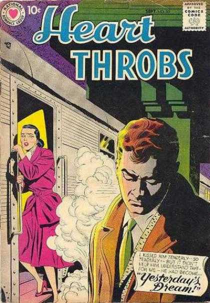 Heart Throbs 55 - Yesterday Dream - One Beautiful Woman - One Young Man - Near The Door - Night