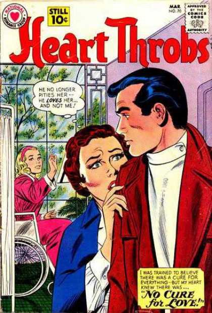 Heart Throbs 70 - National Romance - Love - Wheel Chair - Nurse - Doctor