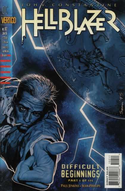Coin - Dc - Vertigo - John Constantine - Difficult Beginners Hellblazer 102 - Coin - Dc - Vertigo - John Constantine - Difficult Beginners