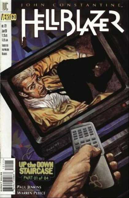 Up The Down Staircase - Remote Control - John Constantine - Vertigo - Paul Jenkins Hellblazer 121 - Up The Down Staircase - Remote Control - John Constantine - Vertigo - Paul Jenkins