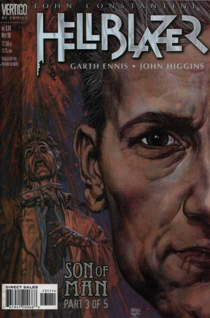 Hellblazer 131 - John Constantine - Garth Ennis - John Higgins - Vertigo - Son Of Man Part 3 Of 5