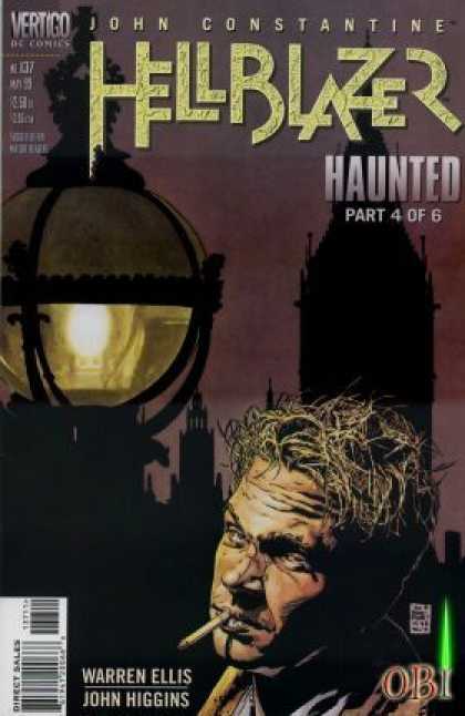 Hellblazer 137 - John Constantine - Haunted Part 4 Of 6 - Latern - Blond Man - Warren Ellis - Tim Bradstreet