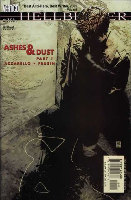 Hellblazer 170 - Vertigo - Ashes - Dust - Direct Sales - Mar 2002 - Tim Bradstreet