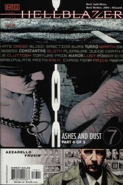 Hellblazer 173 - Chain - Hellblazer - Ashes And Dust - Cuts - Constantine - Tim Bradstreet