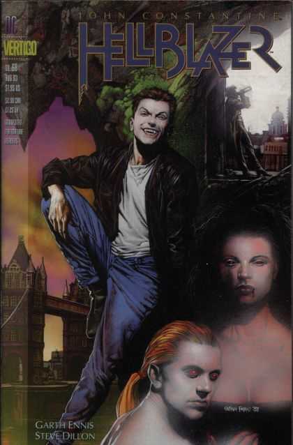Vampire - Vertigo - John Constantine - Garth Ennis - Steve Dillon Hellblazer 68 - Vampire - Vertigo - John Constantine - Garth Ennis - Steve Dillon