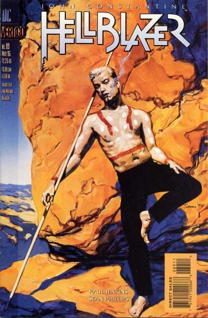 Vertigo - Dc - John Constantine - Spear - Direct Sales Hellblazer 89 - Vertigo - Dc - John Constantine - Spear - Direct Sales