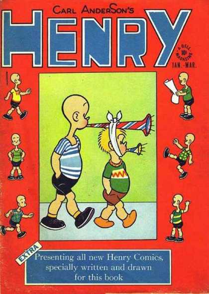 Henry 1 - Carl Andersons - Henry - Extra - Presenting All Henry Comics - Specially Written And Drawn