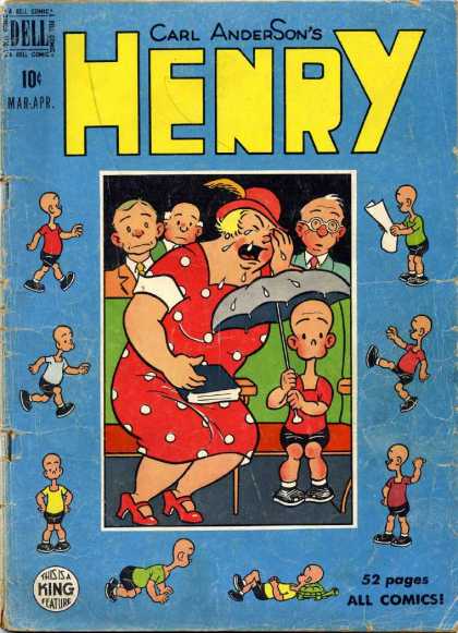 Henry 12 - Carl Anderson - Crying - Umbrella - Movie Theater - 52 Pages