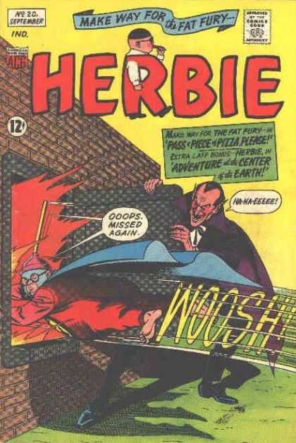 Herbie 20 - Fat Fury - Ooops Missed Again - Center Of The Earth - Door - Wall