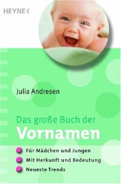 Heyne Books - Das groï¿½e Buch der Vornamen.